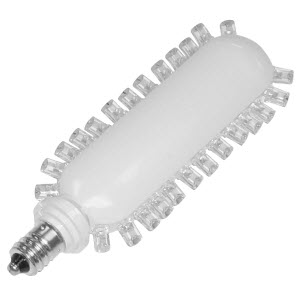 TCP 1.2W 2 Paddle Rd Retro W 4adap 120v – E12 Base