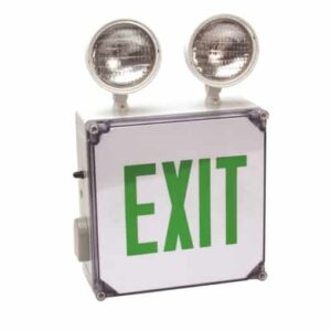 TCP 3W Exit Combo Wet Loc Bbu Grn Wht