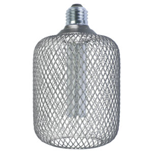 TCP 3.5W G25 – E26 Base, 3000K, 200 Lumens, Silver