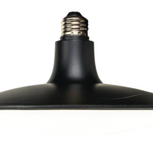 TCP 22W Disk Light – E26 Base, 3000K, 2,350 Lumens, Black