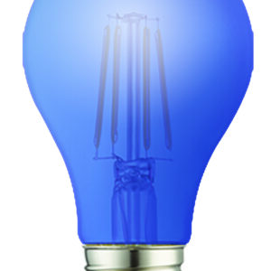 TCP 8W A19 – E26 Base, Blue