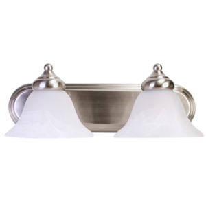 TCP 10W Dwo Clas B Vanity Bell 2l Bn 3 – 3000K, Satin Nickel