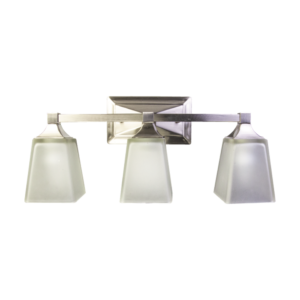 TCP 10W Clas B Vanity Square 4l Bn 0k – 3000K, Satin Nickel