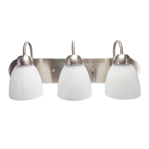 TCP 10W Clas B Vanity Tulip 2l Bn 0k – 3000K, Satin Nickel
