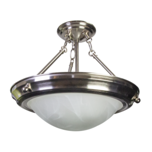 TCP 10W A19 – E26 Base, 3000K, Satin Nickel