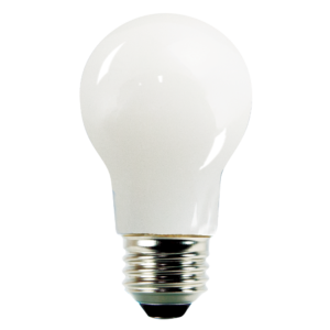 TCP 3.5W A15 – E26 Base, 2700K, 250 Lumens, Frost