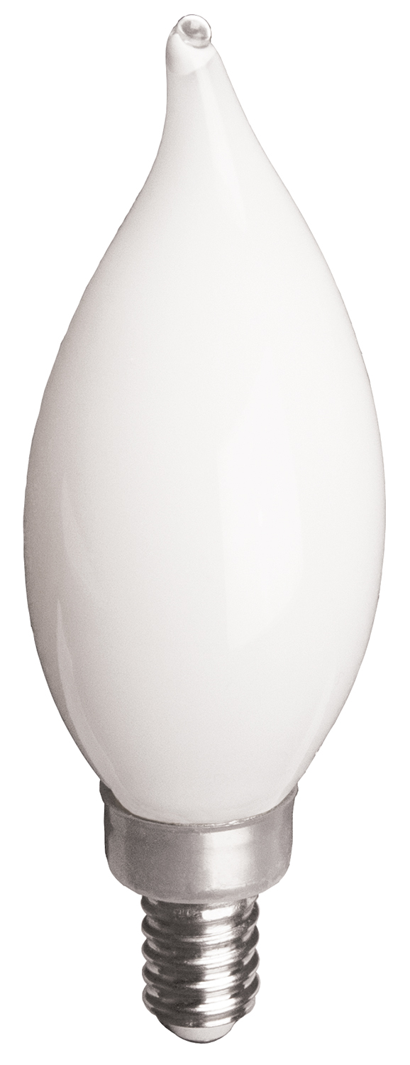 TCP 5W F11 – E12 Base, 3200-1800K, 500 Lumens, Frost