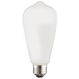 TCP 5W St19 – E26 Base, 4000K, 450 Lumens, Frost