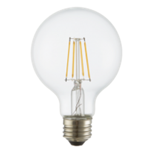 TCP 5W G25 – E26 Base, 5000K, 500 Lumens