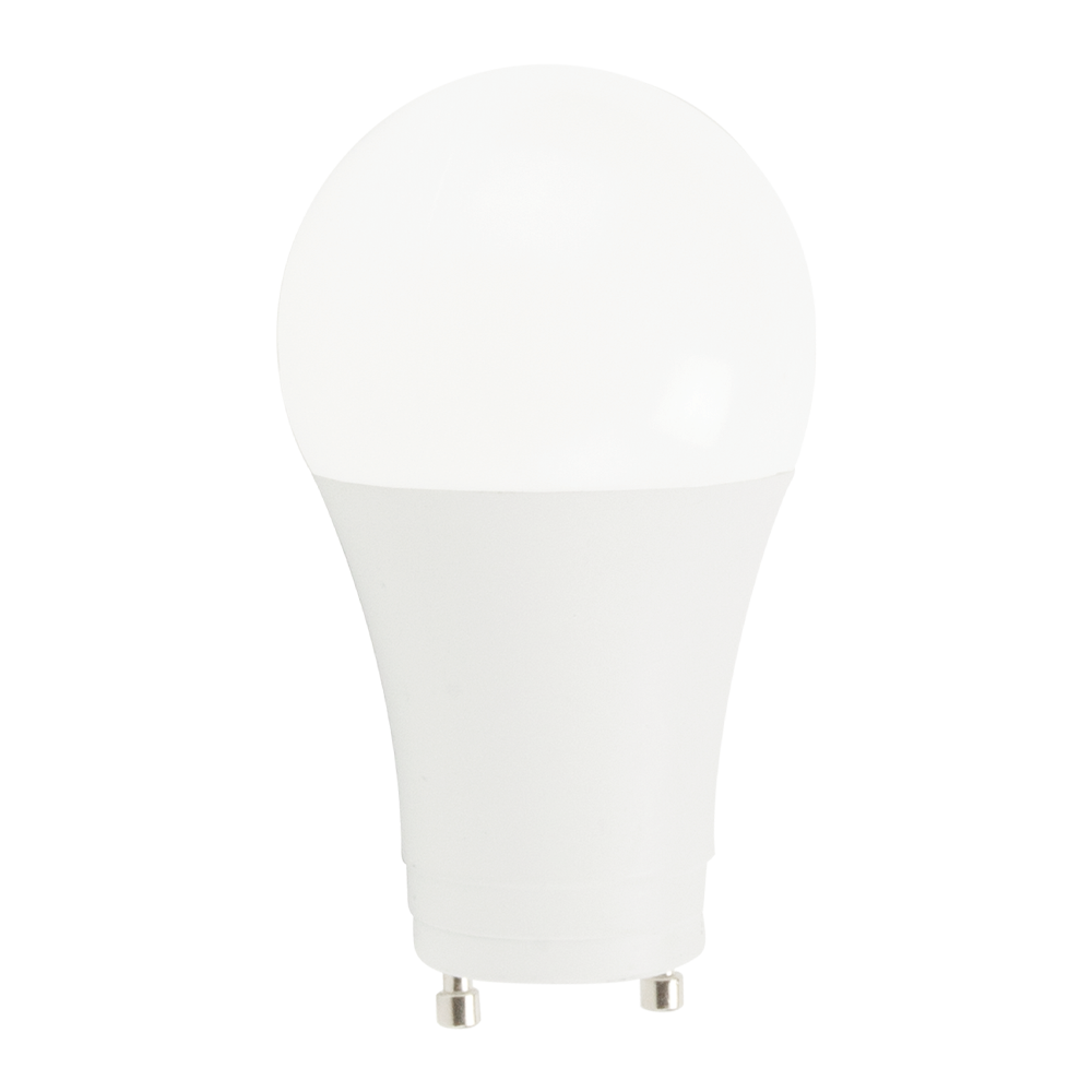 TCP 9.5W A19 – GU24 Base, 5000K, 850 Lumens, Frost