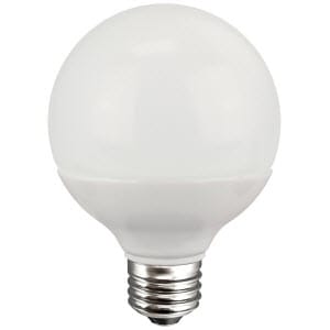 TCP 4W G25 – E26 Base, 2700K, 350 Lumens, Frost