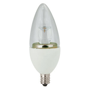 TCP 3W B11 – E12 Base, 2400K, 250 Lumens