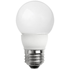 TCP 3.5W G16 – E26 Base, 2400K, 200 Lumens, Frost
