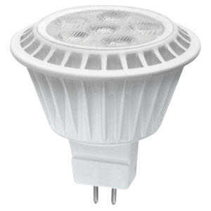 TCP 6.5W Mr16 – GU5.3 Base, 2700K, 430 Lumens, Frost