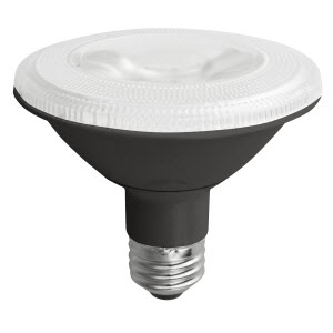 TCP 9.5W PAR30 Short Neck – E26 Base, 2700K, 750 Lumens, Black