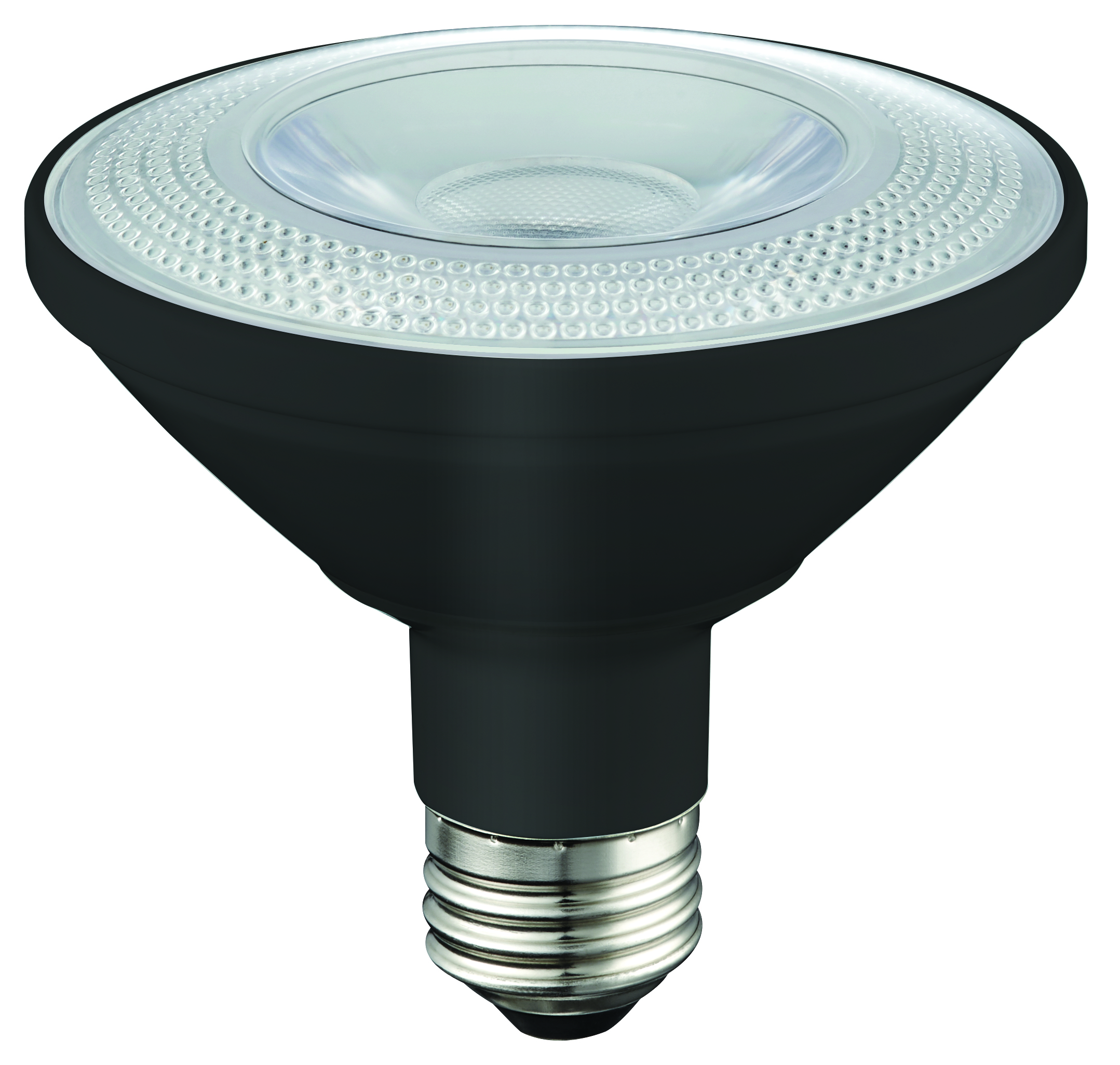 TCP 13.5W Par30 – E26 Base, 4100K, 1,050 Lumens, Black