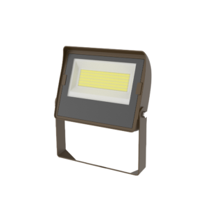TCP 60W 60w Sel Cct Yoke Flood – 8,300 Lumens, Bronze