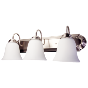 TCP 10W Trad B Vanity 3l Bn 0k – 3000K, Satin Nickel